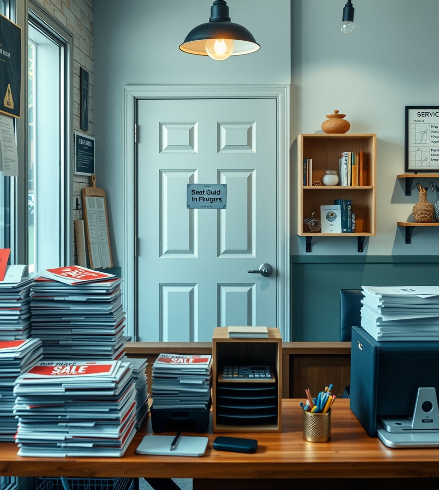 Preparation visual for Door Hangers Pinterest Guide