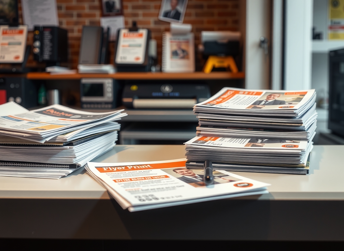 Preparation visual for Flyer Printing York Guide