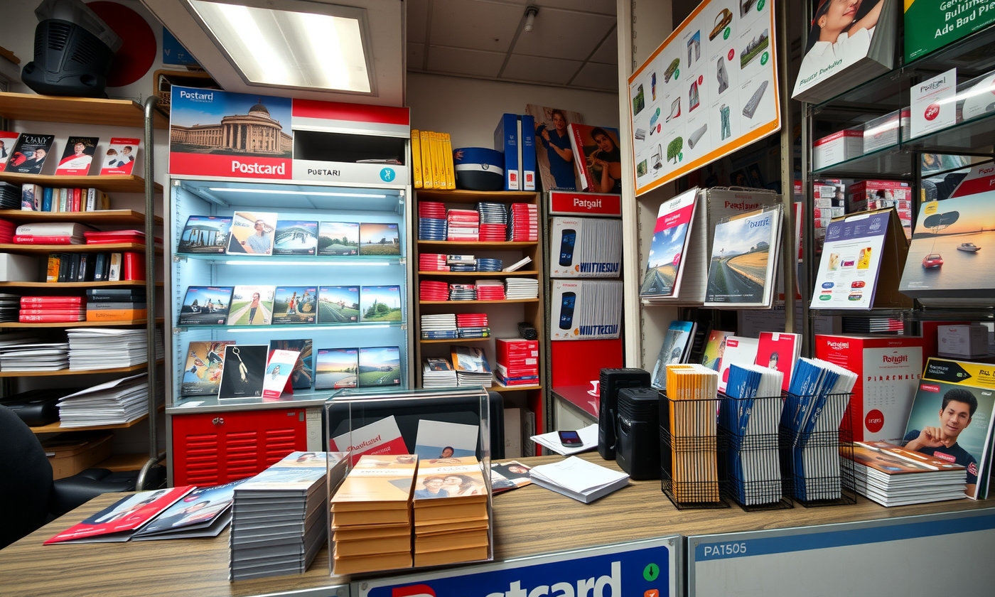 Preparation visual for Postcard Printing Malaysia Guide