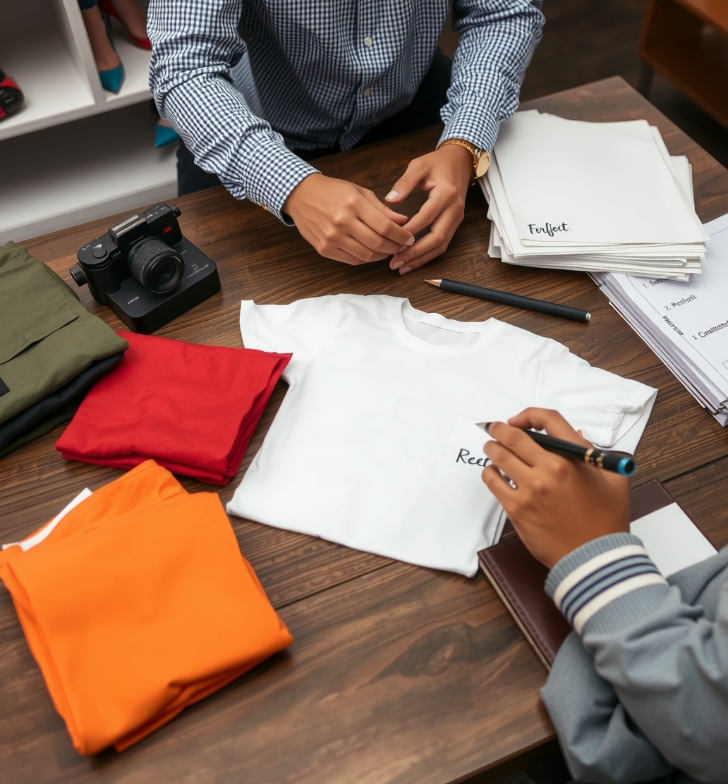 Preparation visual for Tshirt Printing Johannesburg Guide