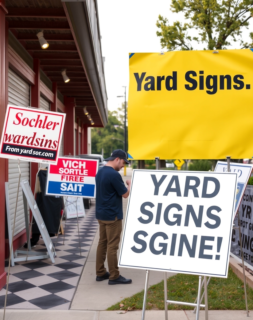 Checklist for What Are Yard Signs Guide