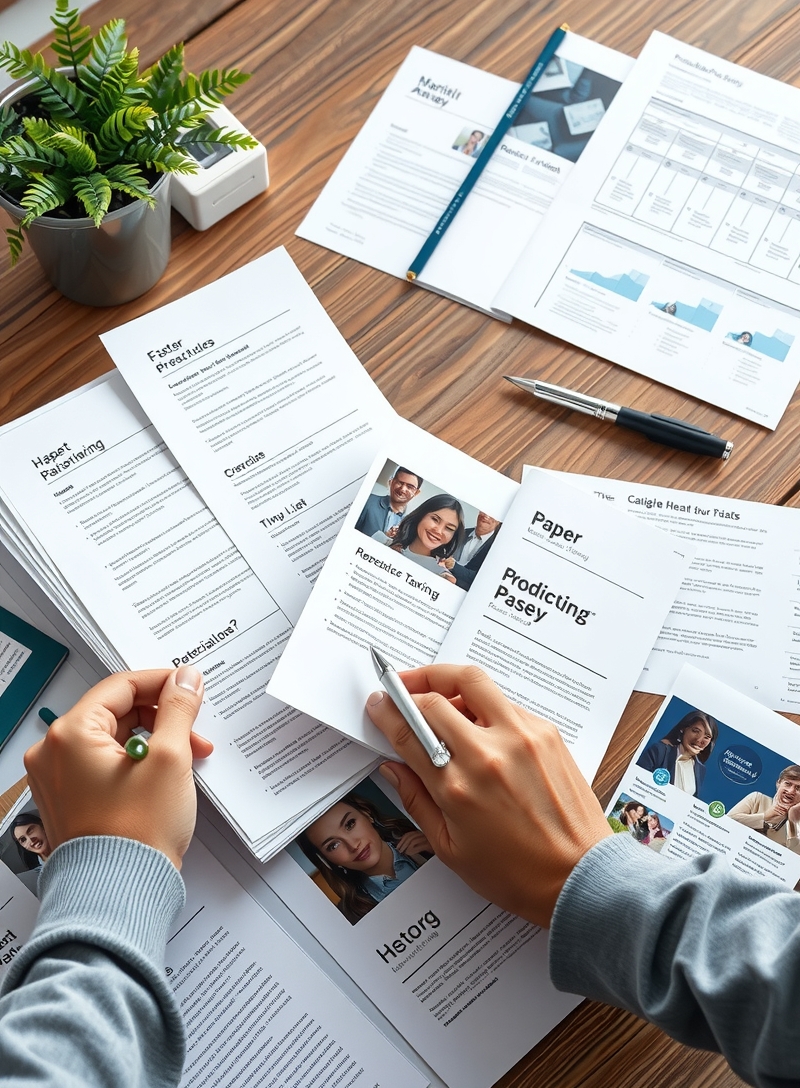 Checklist for Paper for Brochure Printing