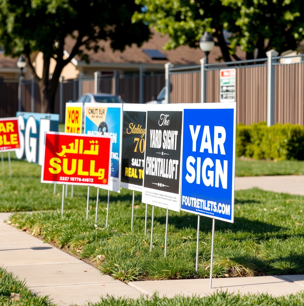 Evaluating the best Yard Signs for Realtors Guide environment