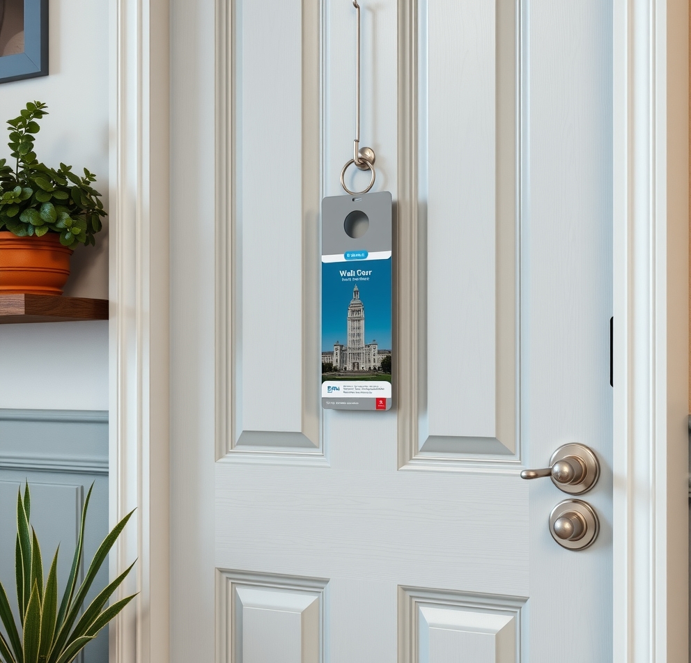 Preparation visual for Cabinet Door Hangers Guide