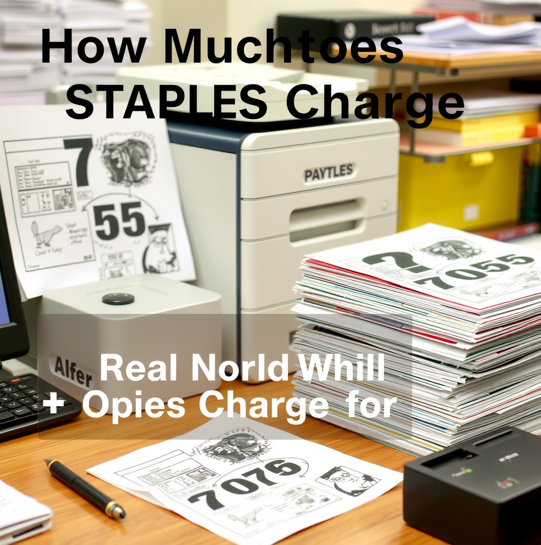 Preparation visual for How Much Does Staples Charge for Color Copies Guide