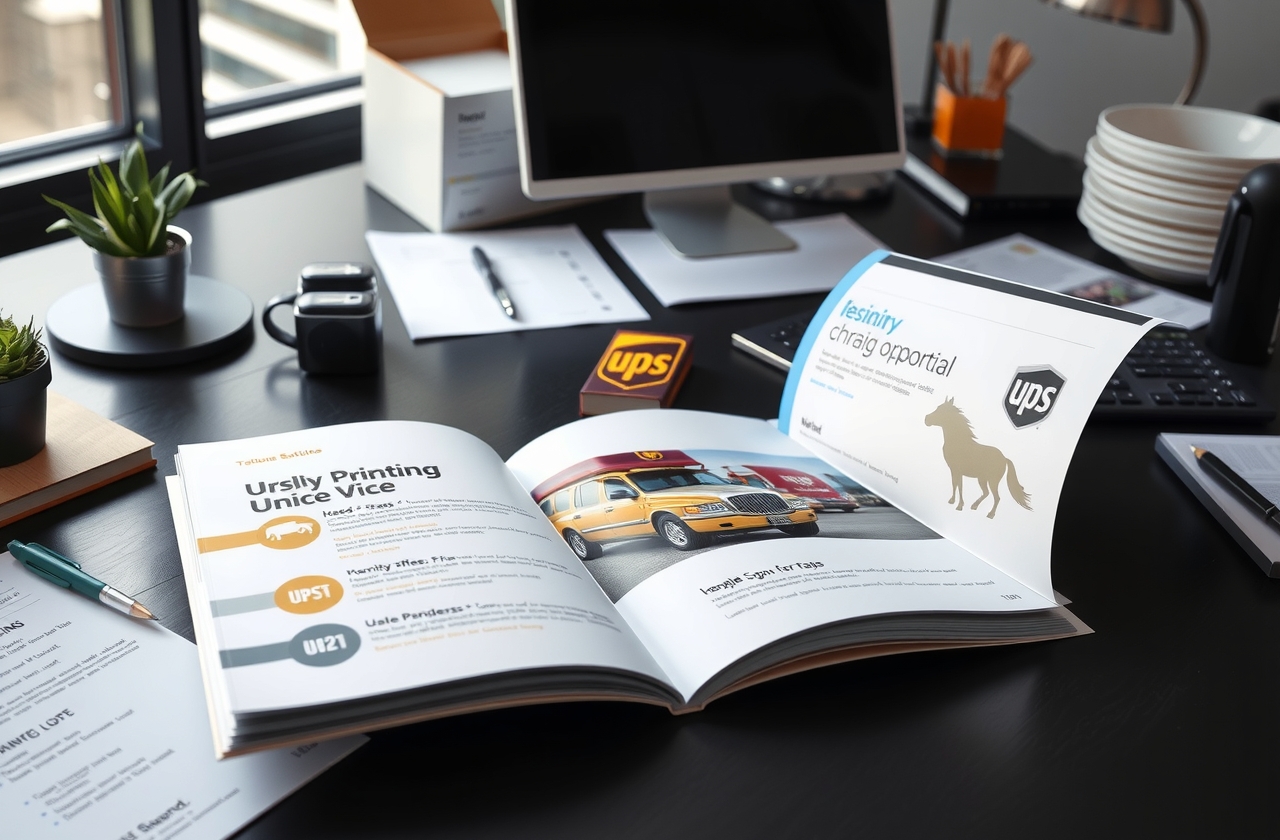 Checklist for Ups Brochure Printing Guide