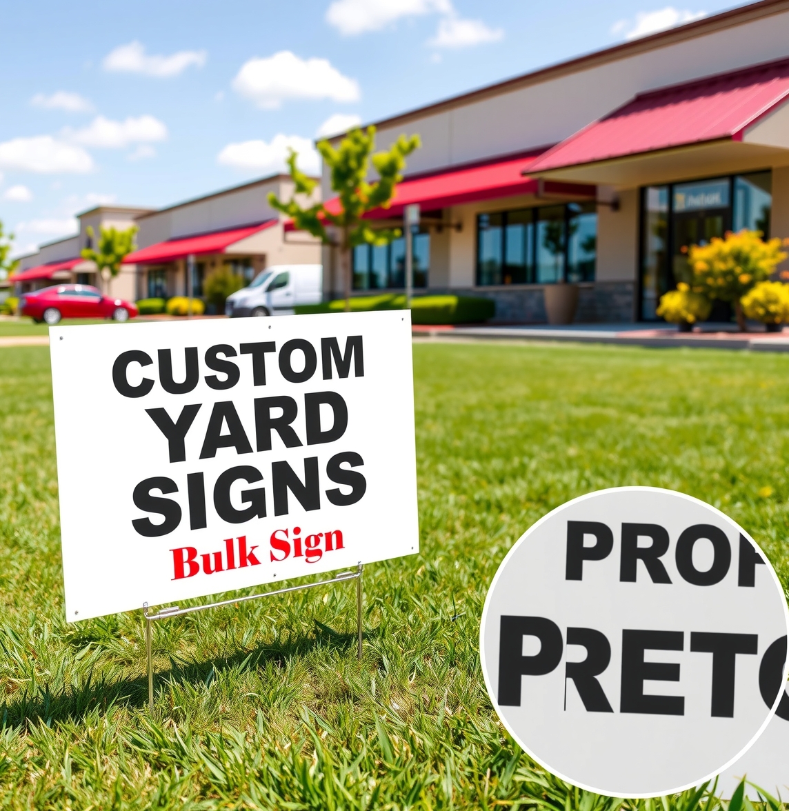 Checklist for Custom Yard Signs Bulk Guide