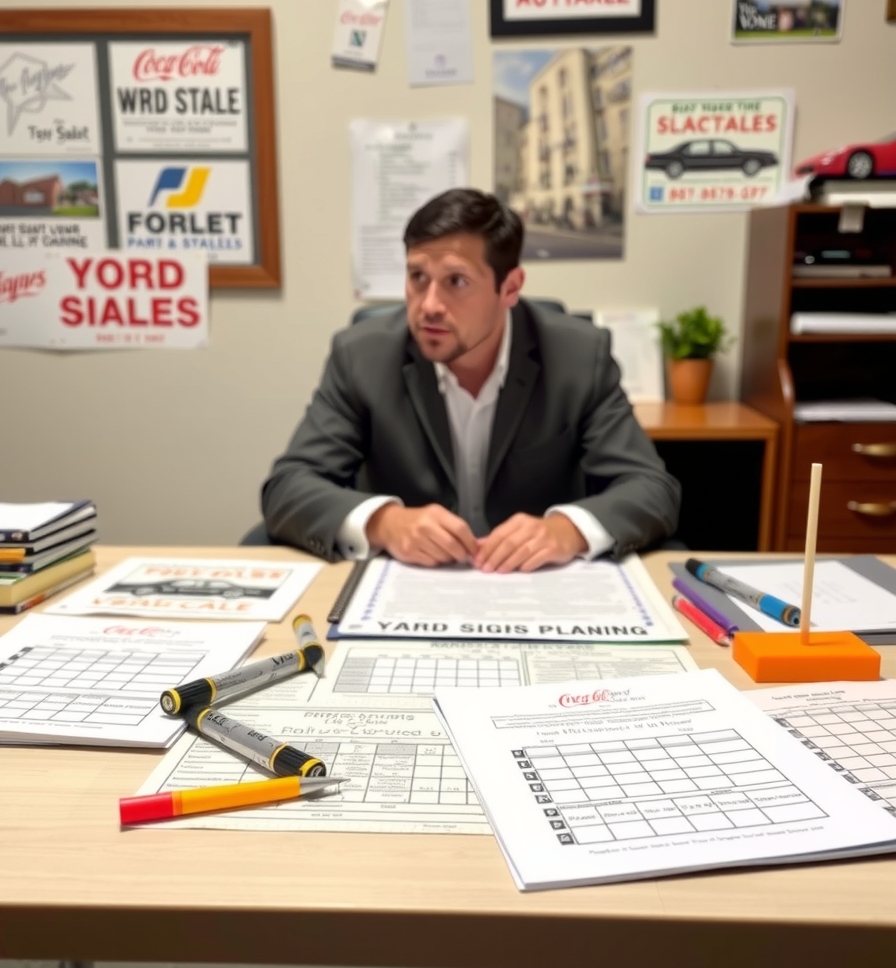 Preparation visual for Jack Ciattarelli Yard Signs Guide