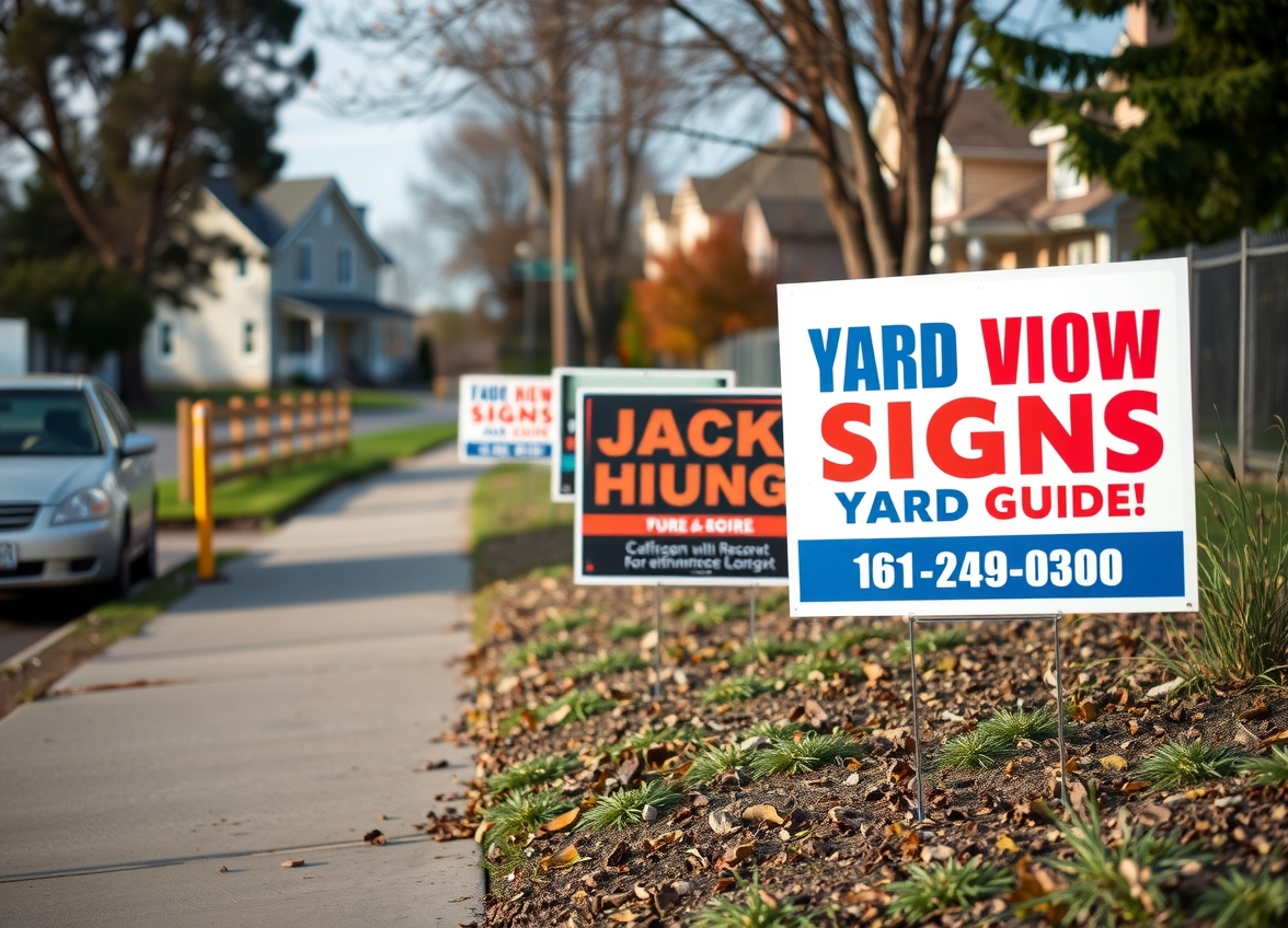 Quality check visual for Jack Ciattarelli Yard Signs Guide