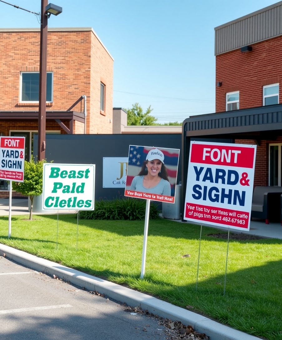 Evaluating the best Best Font for Yard Signs environment