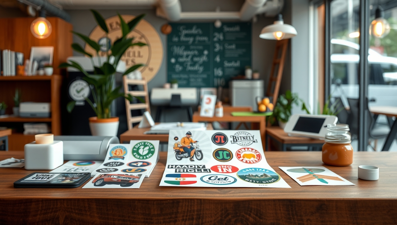 Preparation visual for Printing Stickers with Cricut Guide