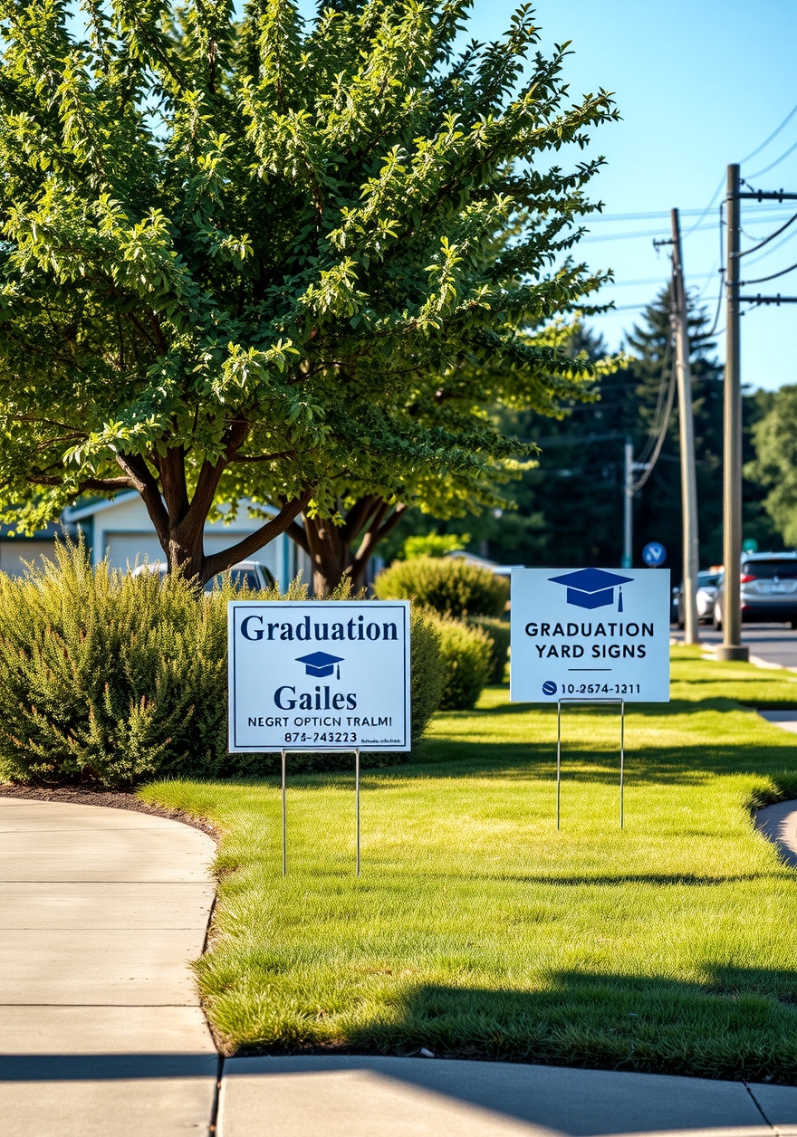 Graduation Yard Signs Ideas Guide hero image