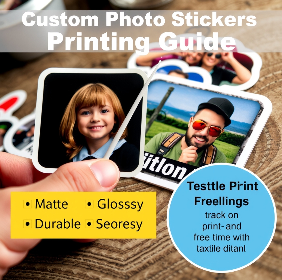 Custom Photo Stickers Printing Guide