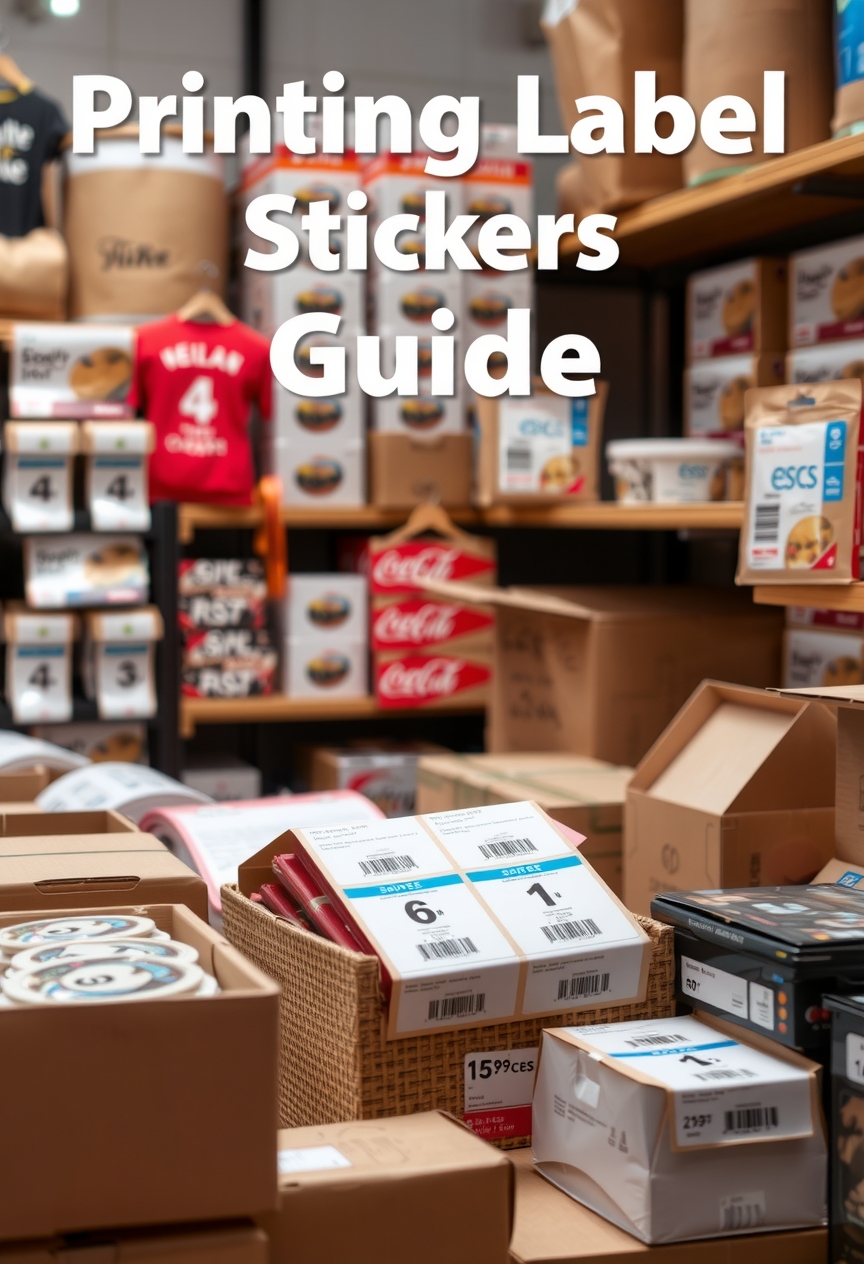 Checklist for Printing Label Stickers Guide