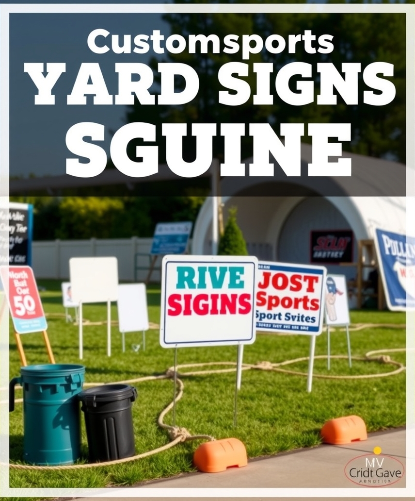 Evaluating the best Custom Sports Yard Signs Guide environment
