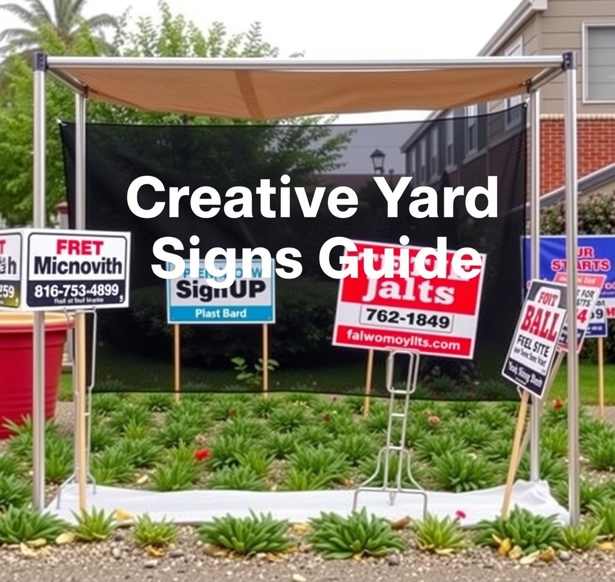Evaluating the best Creative Yard Signs Guide environment