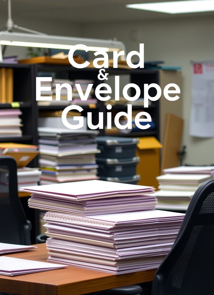 Preparation visual for Card and Envelope Printing Guide