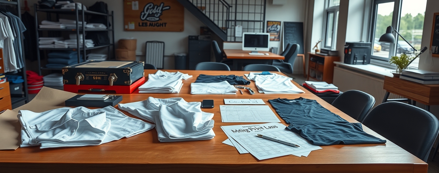 Preparation visual for Tshirt Printing Supplies Guide