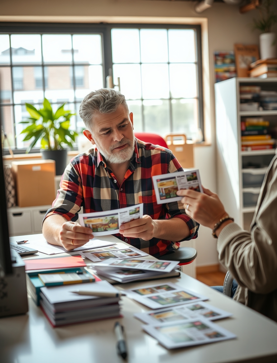 Preparation visual for Cheap Eddm Postcard Printing