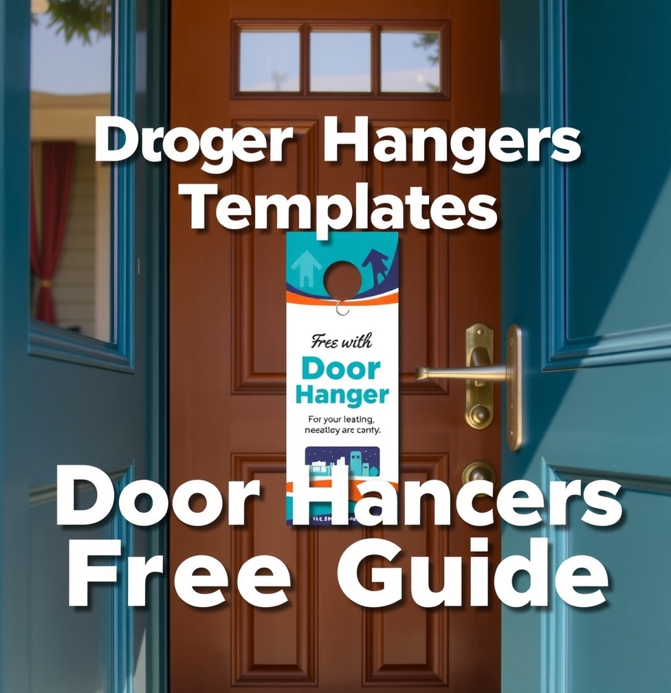 Checklist for Printable Door Hangers Templates Free Guide