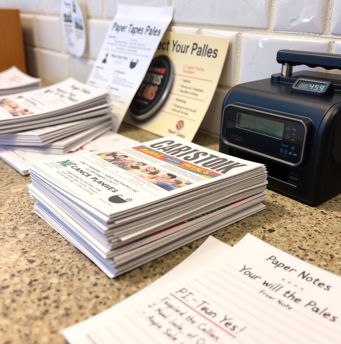 Checklist for Cardstock Flyer Printing