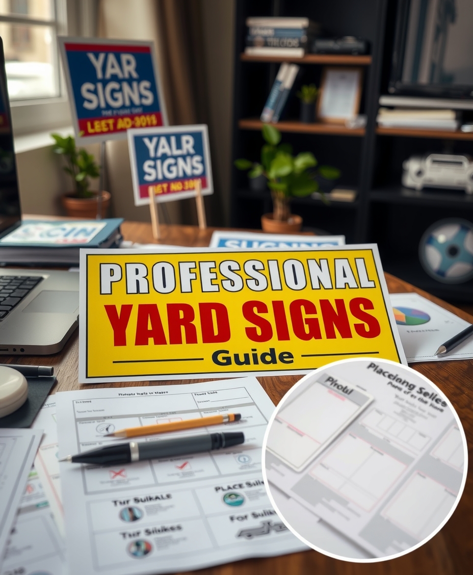 Quality check visual for Professional Yard Signs Guide