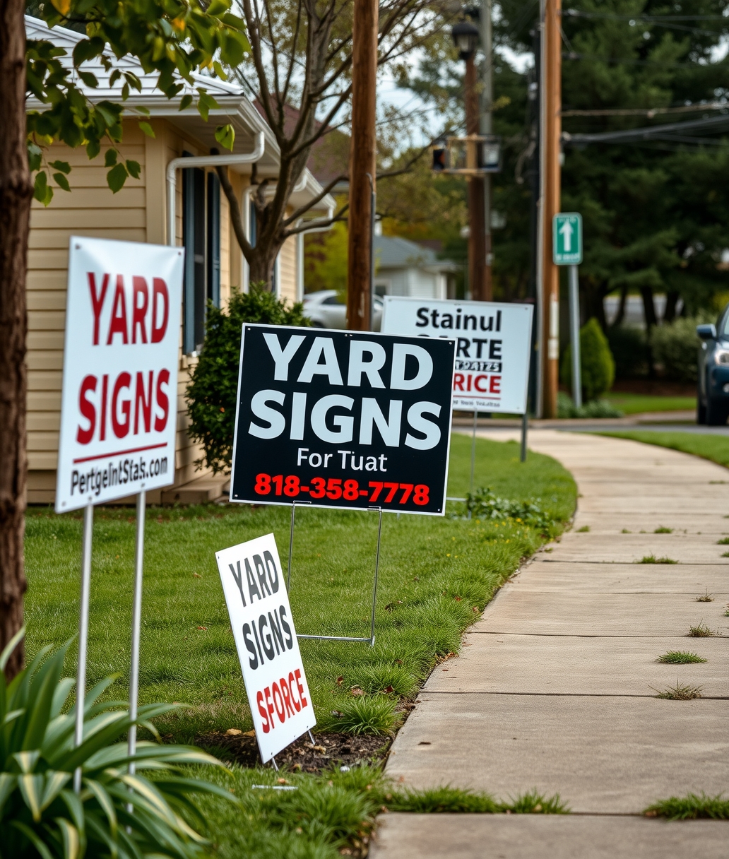 Yard Signs Print on Demand Guide