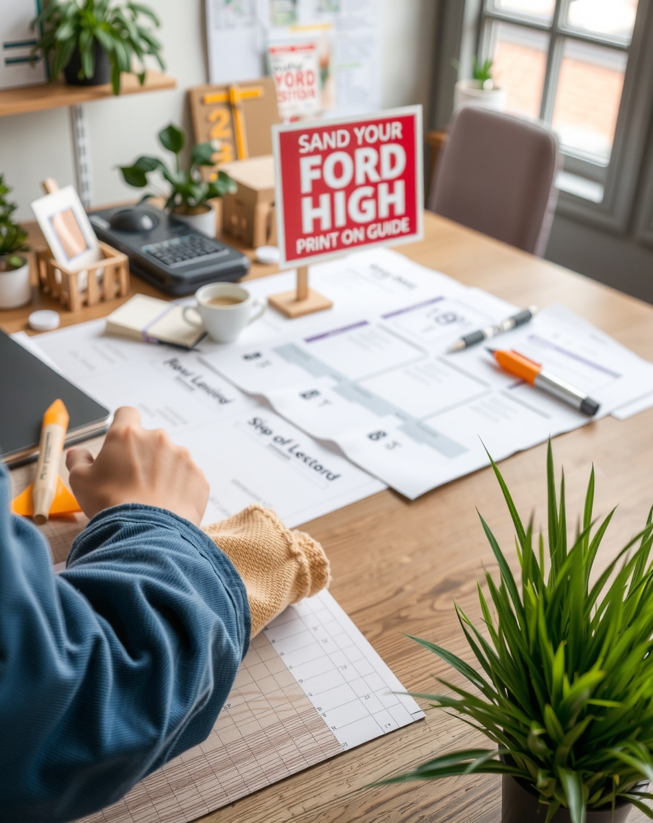 Preparation visual for Yard Signs Print on Demand Guide