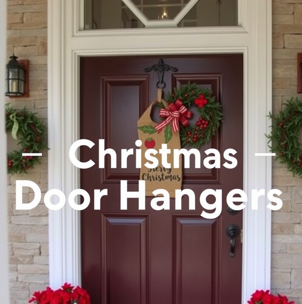 Checklist for Christmas Burlap Door Hangers Guide
