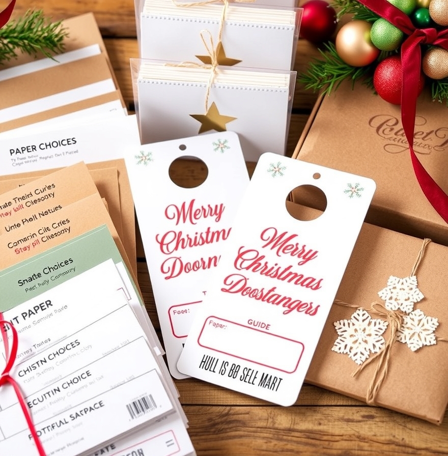 Merry Christmas Door Hangers Guide