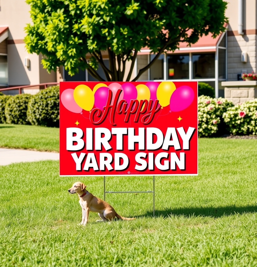 Checklist for Corrugated Plastic Birthday Yard Signs Guide