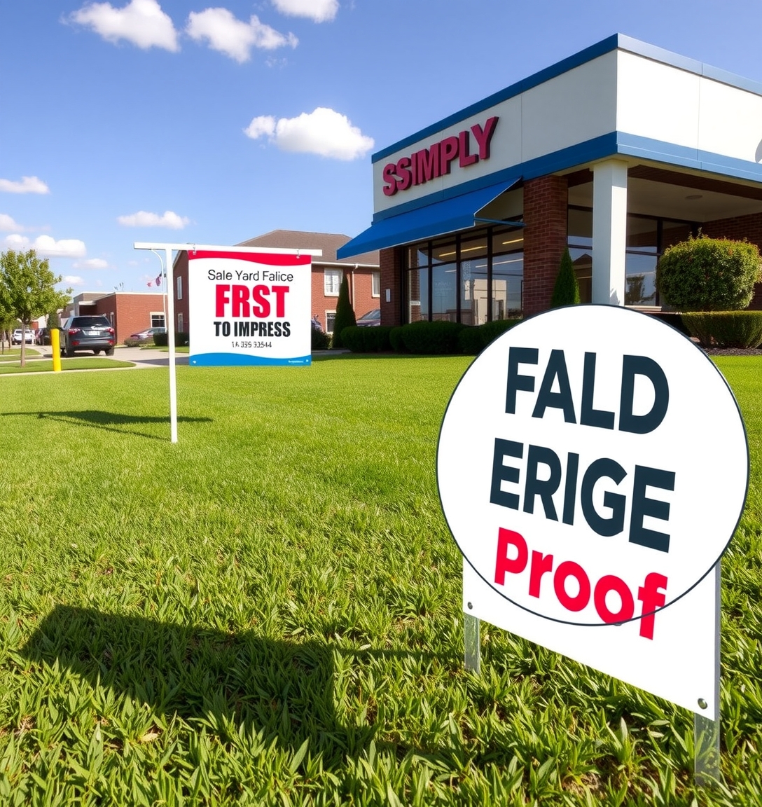 Checklist for Simply to Impress Yard Signs Guide