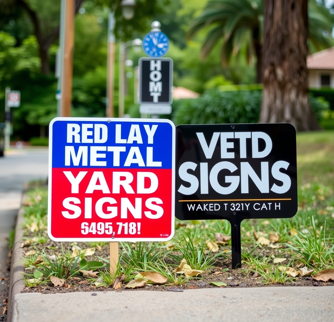 Metal Yard Signs Near Me Guide hero image