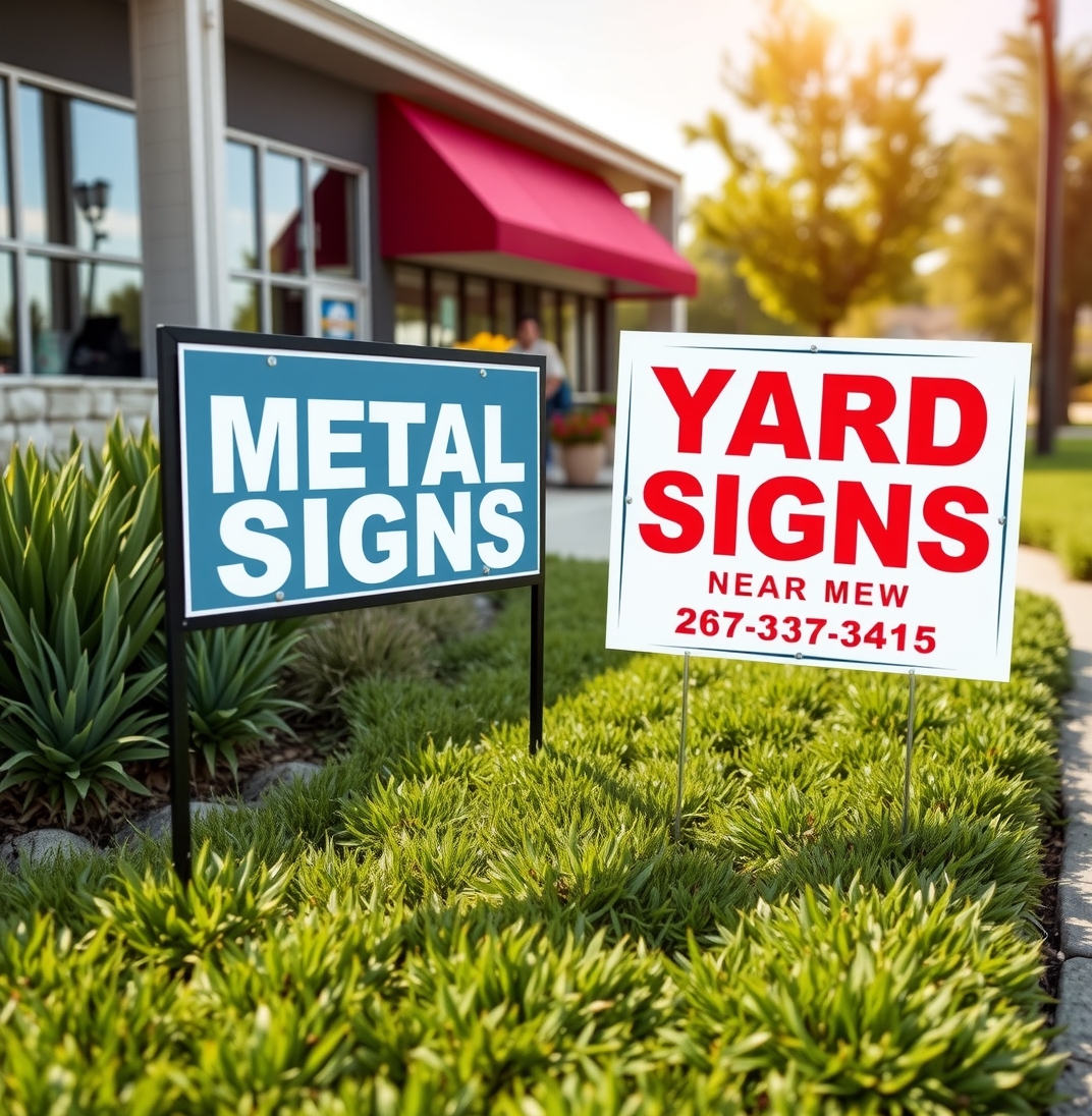 Evaluating the best Metal Yard Signs Near Me Guide environment