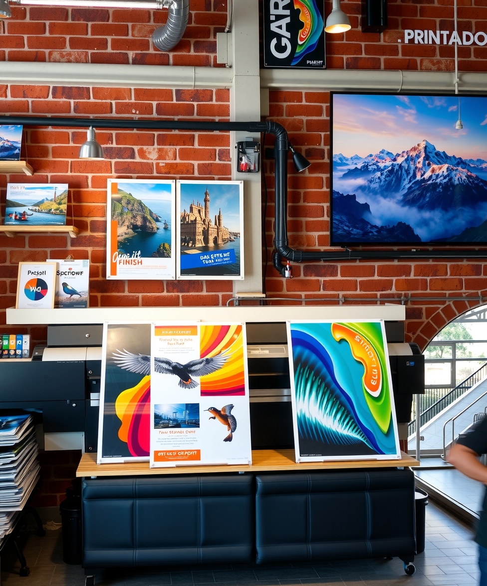 Quality check visual for Printing Services for Posters