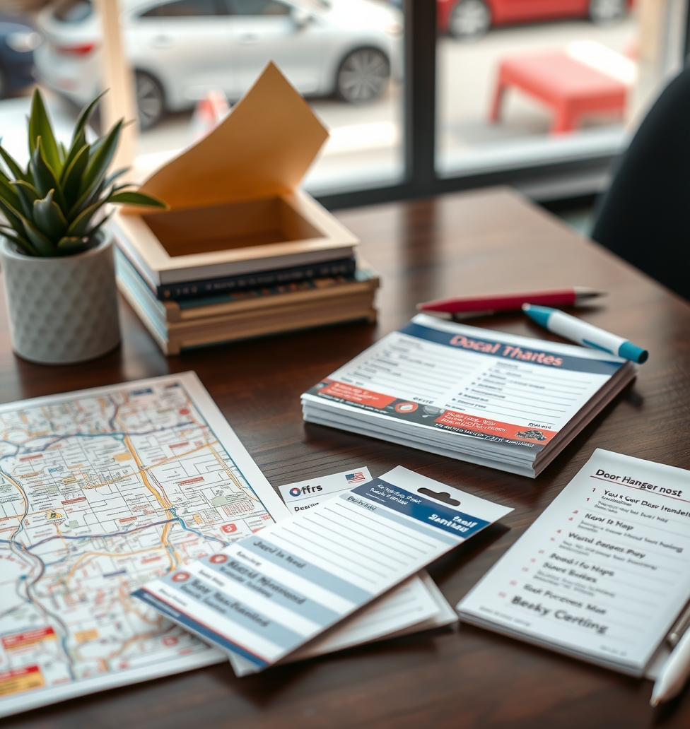 Quality check visual for Blanks Usa Door Hangers Guide