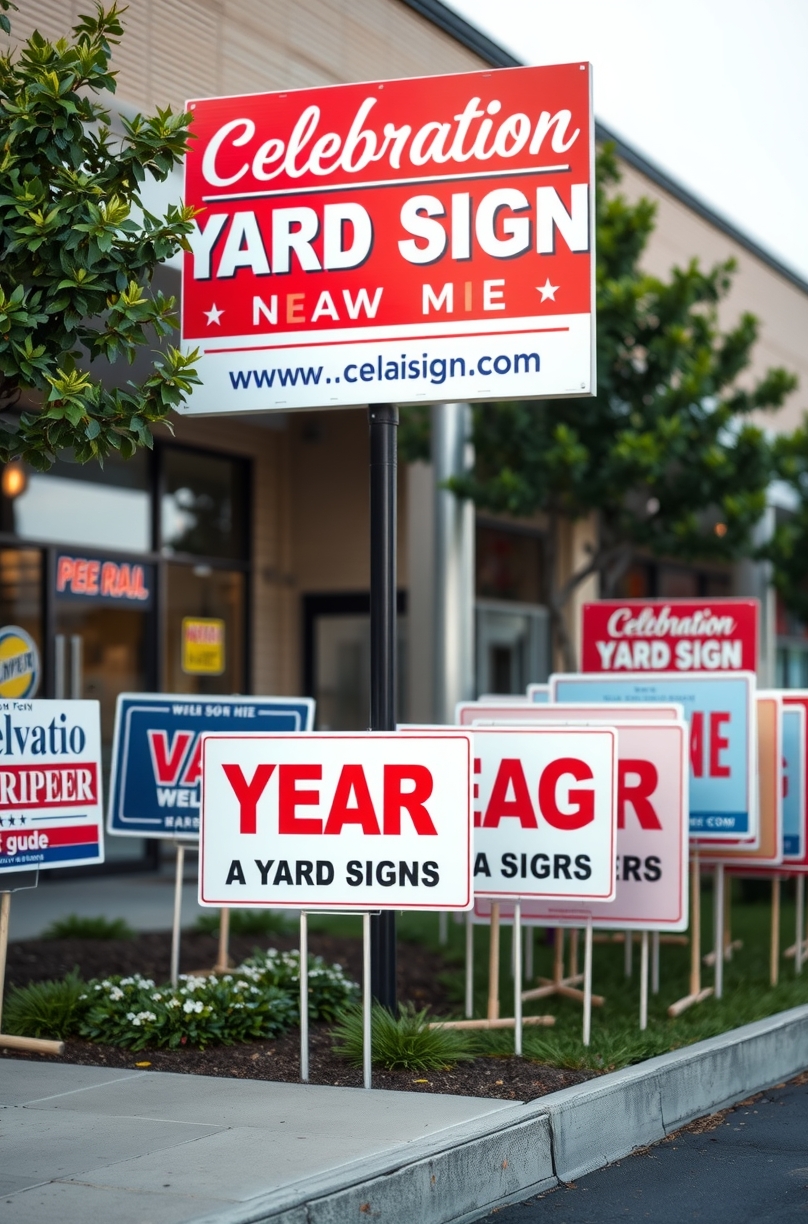 Evaluating the best Celebration Yard Signs Near Me Guide environment