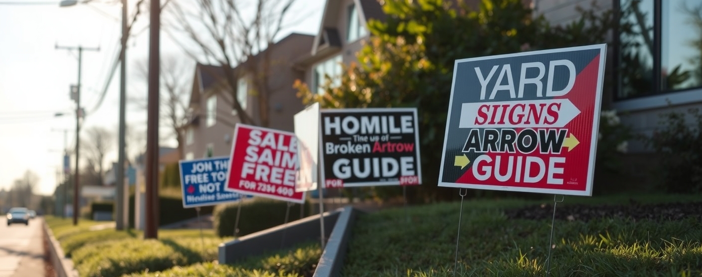 Yard Signs Broken Arrow Guide