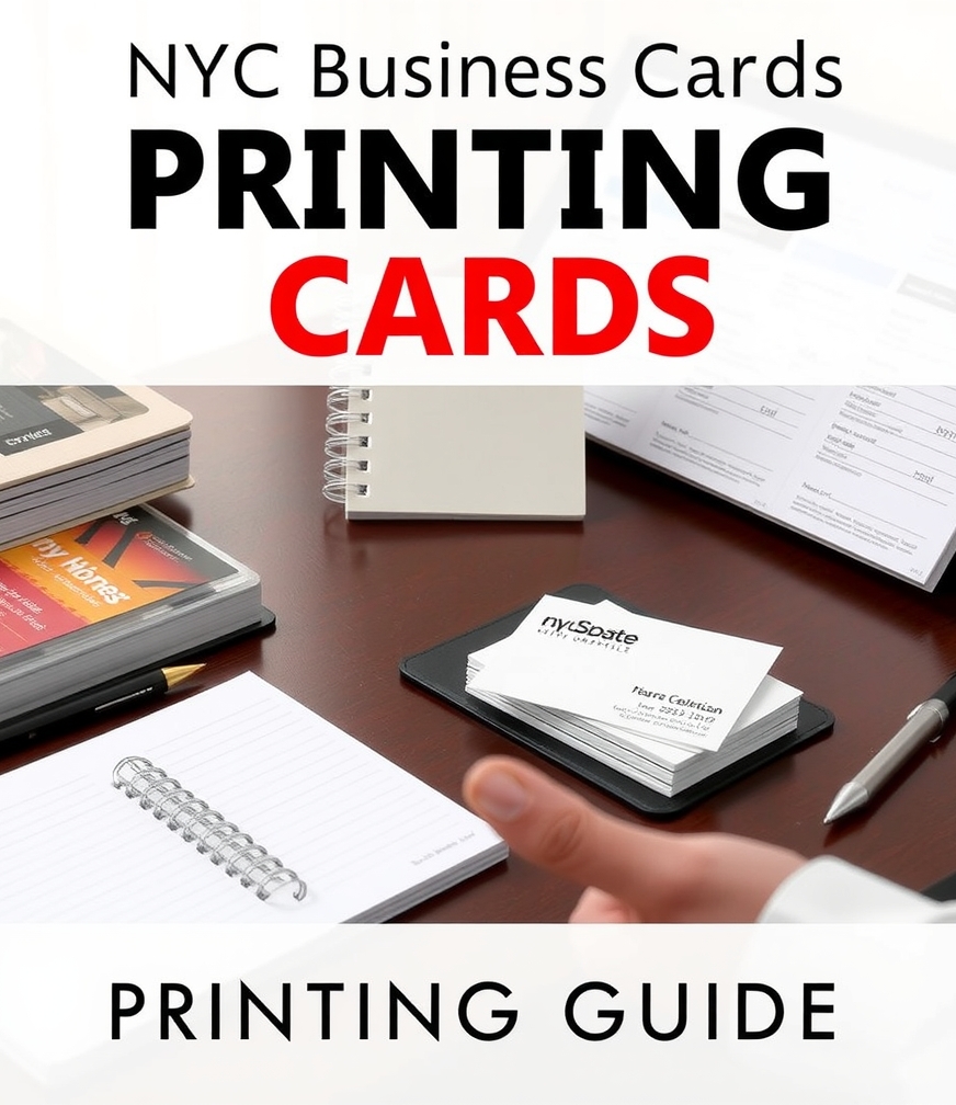 Preparation visual for Nyc Business Cards Printing Guide