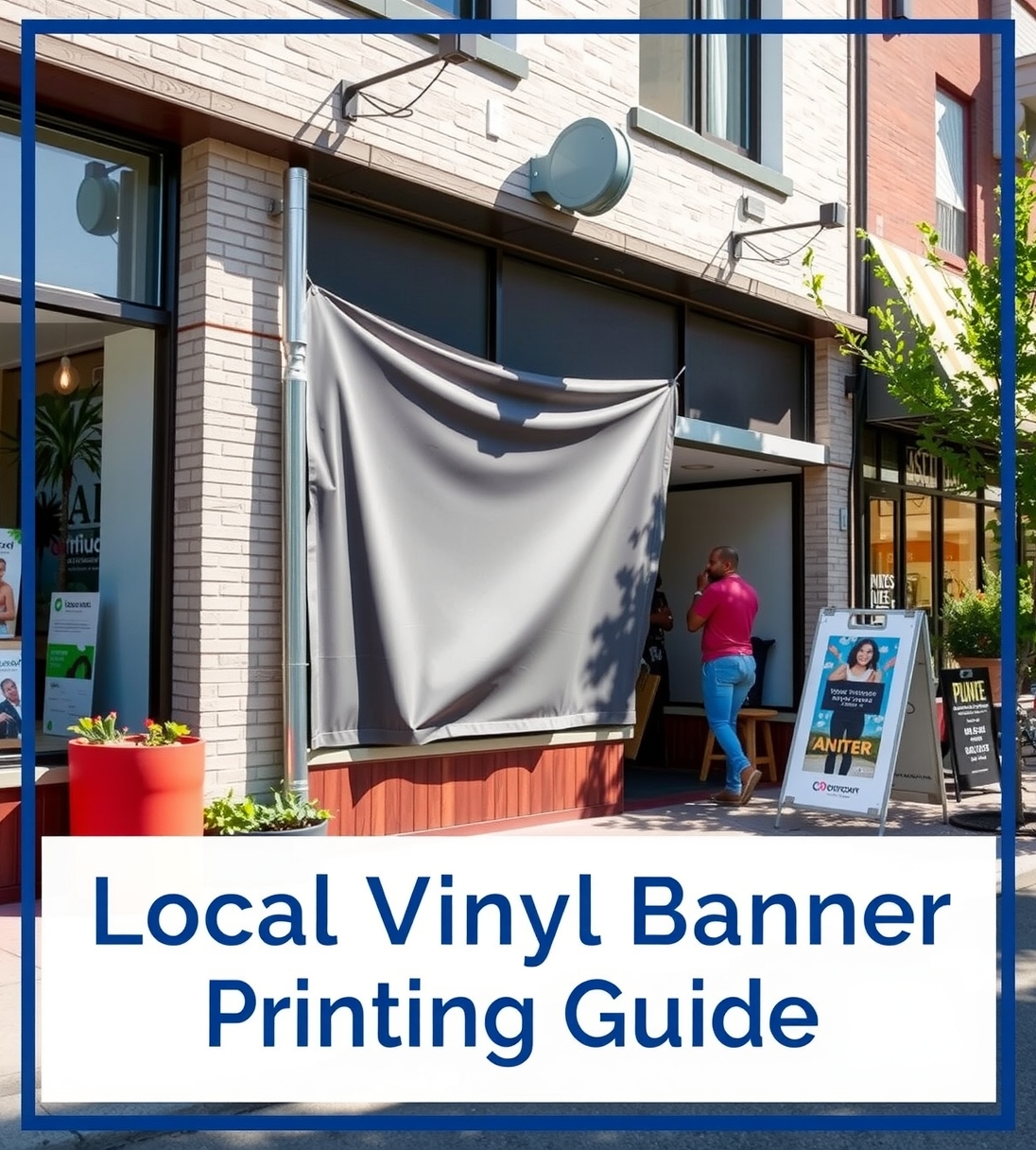 Preparation visual for Local Vinyl Banner Printing Guide