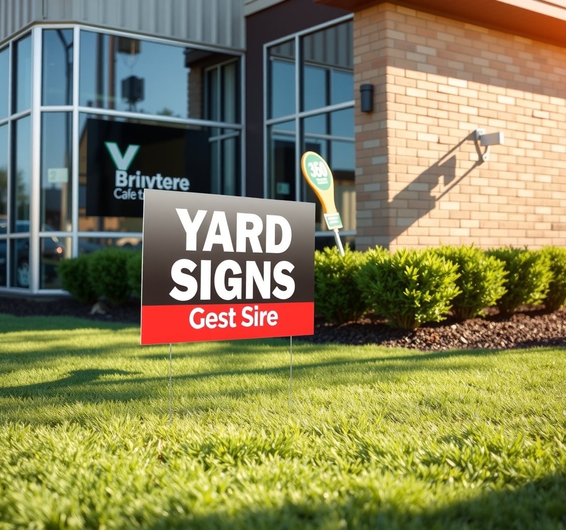 Preparation visual for Yard Signs Des Moines Guide