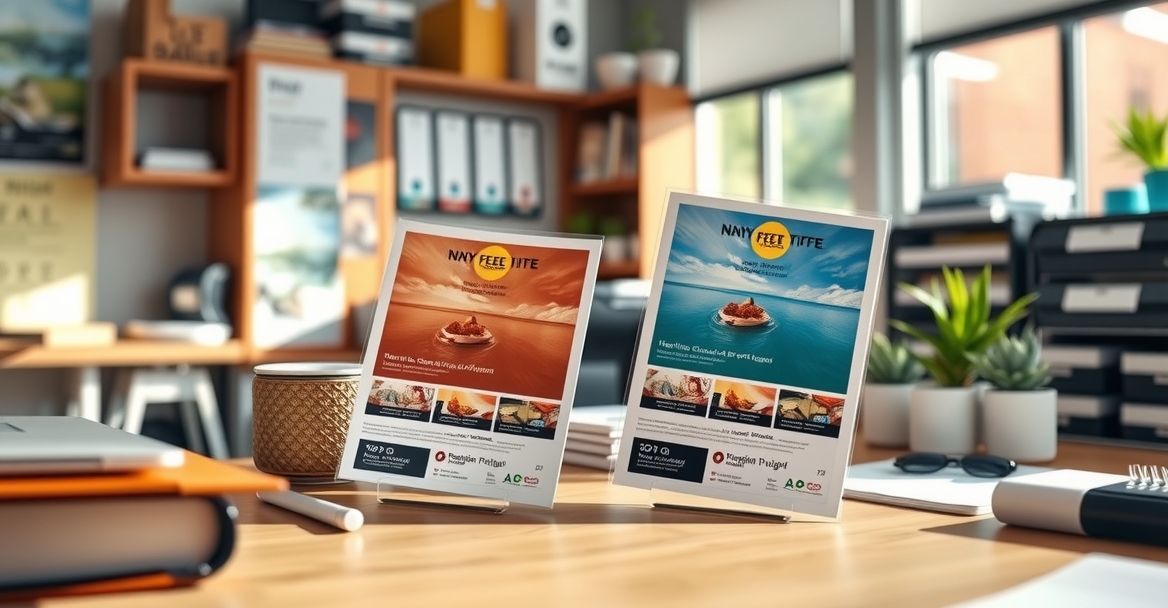 Preparation visual for Custom Flyer Printing Near Me Guide