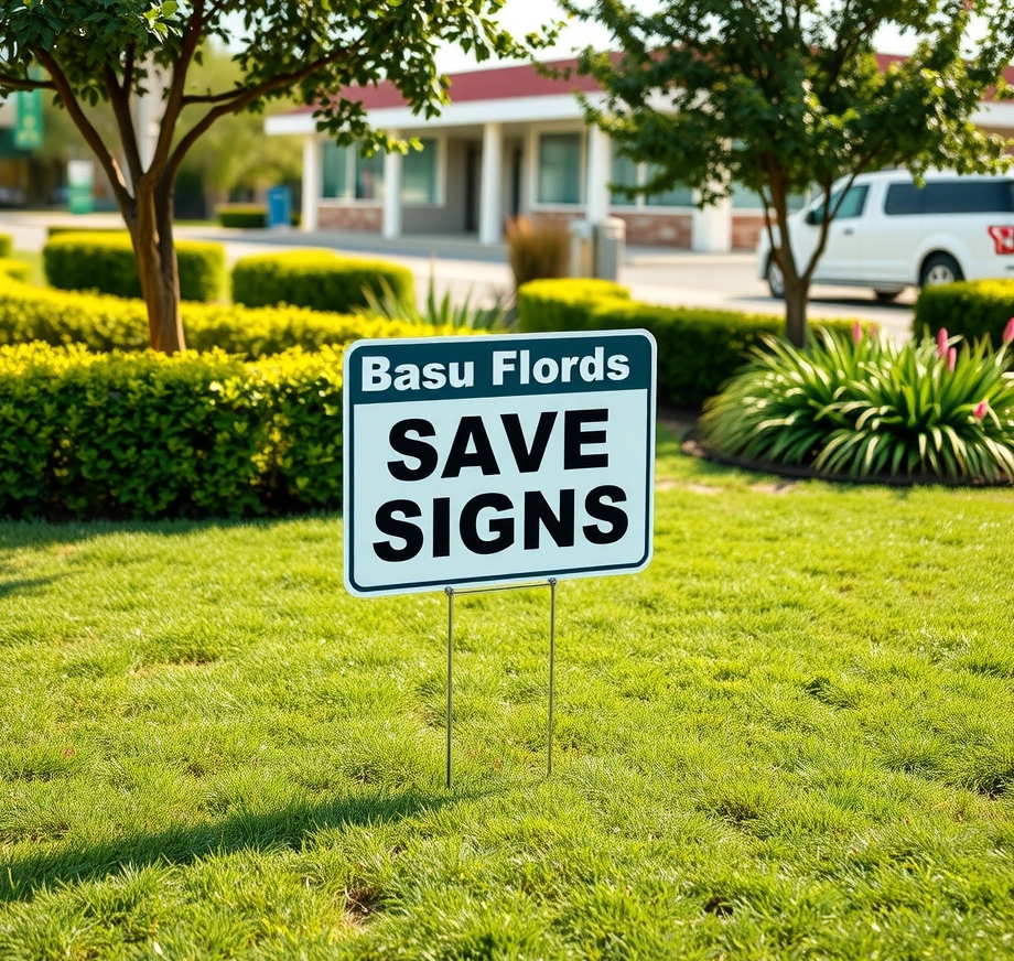 Preparation visual for Back Yard Signs Guide