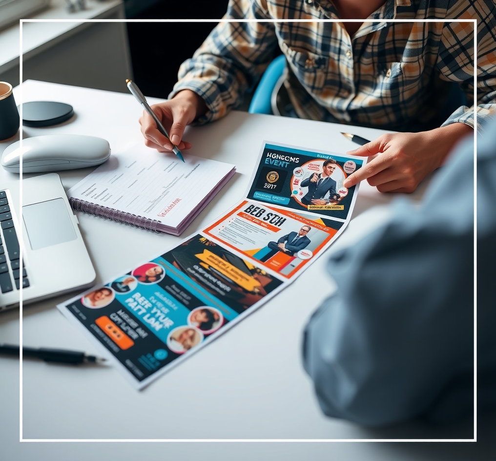 Checklist for 5.5 X 8.5 Flyer Printing Guide