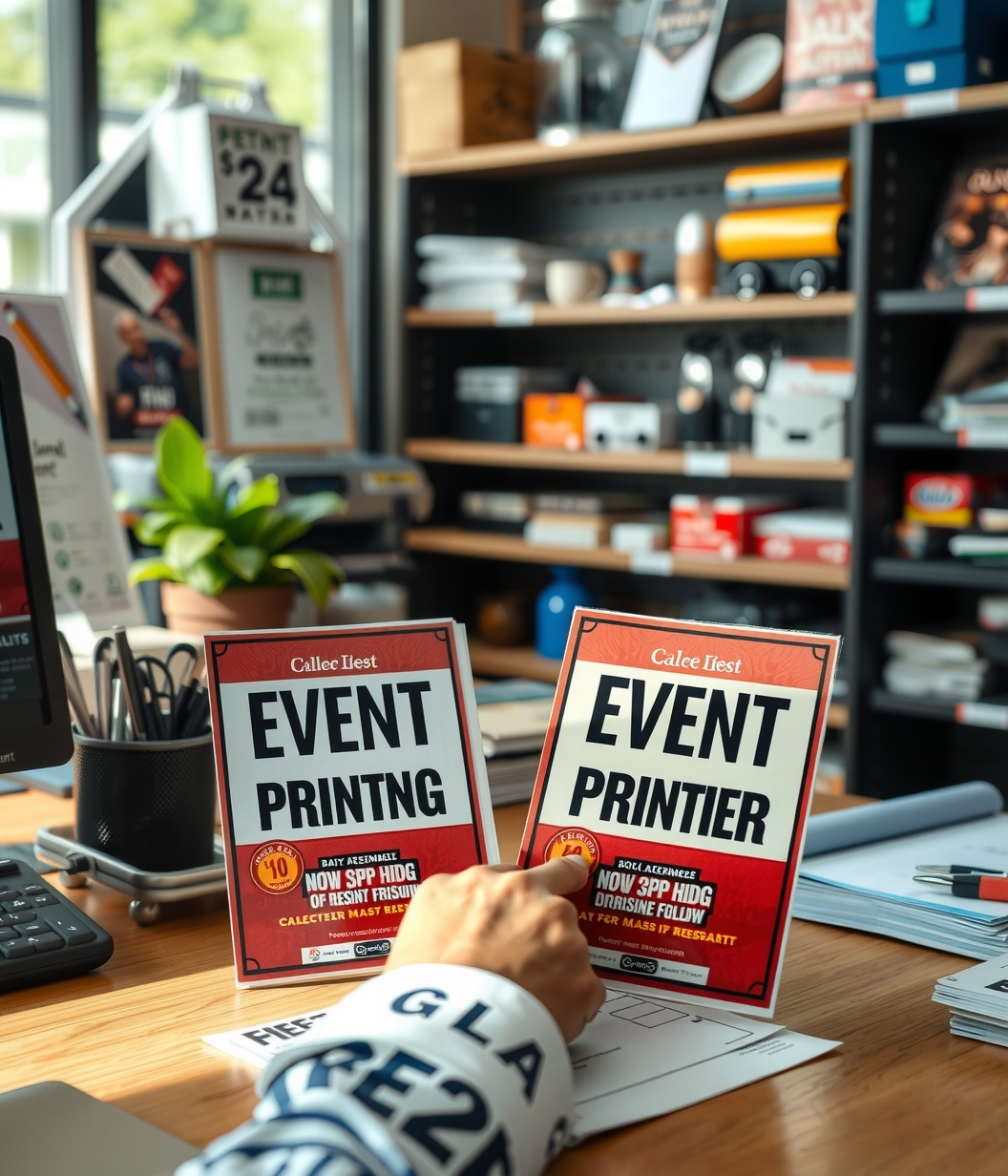 Checklist for Event Flyer Printing