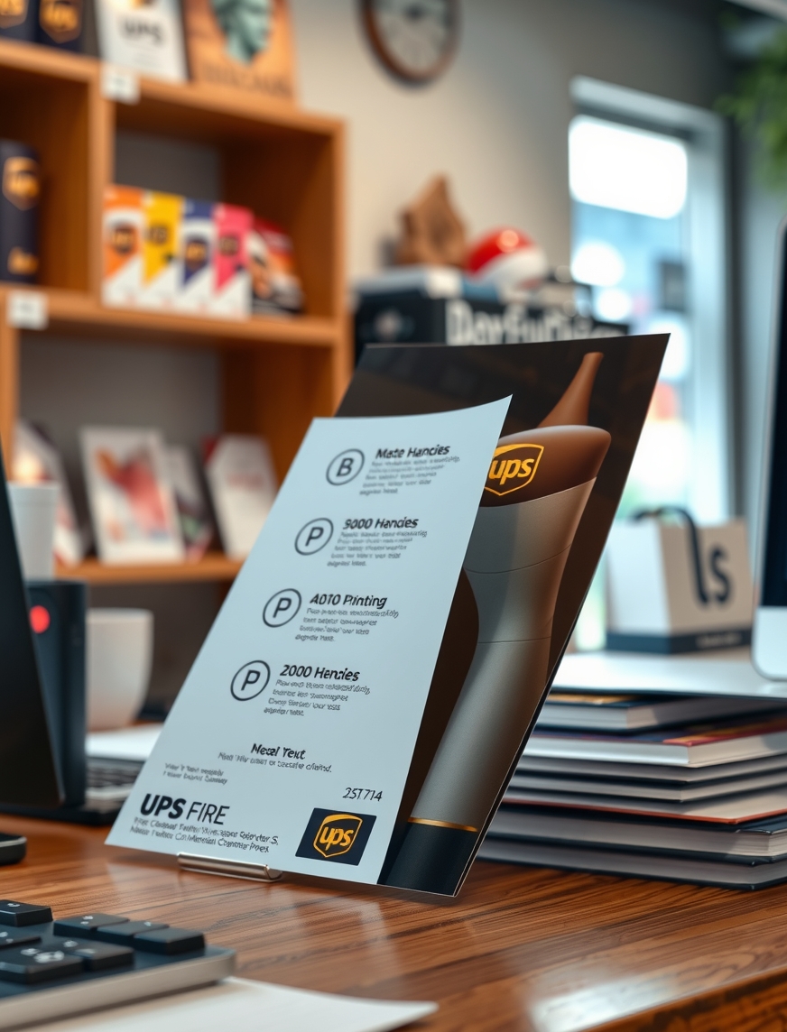 Ups Store Flyer Printing Guide