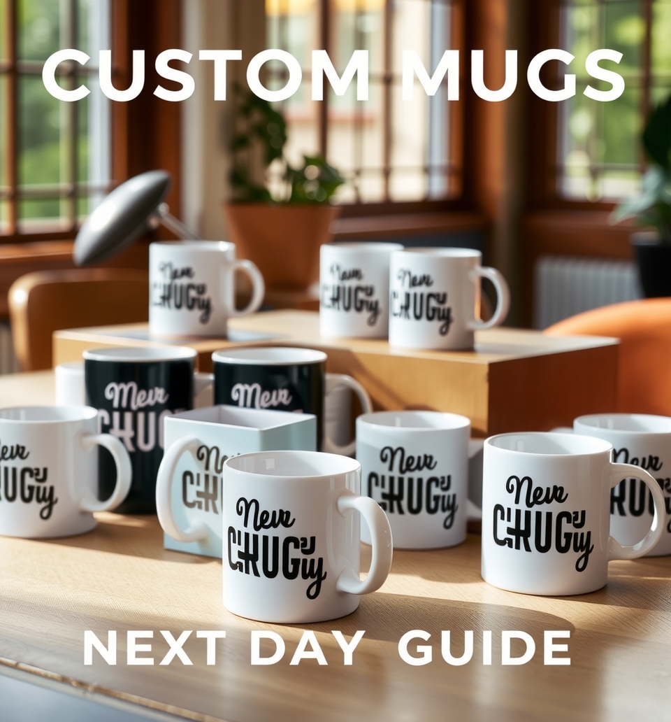 Preparation visual for Custom Mugs Next Day Guide