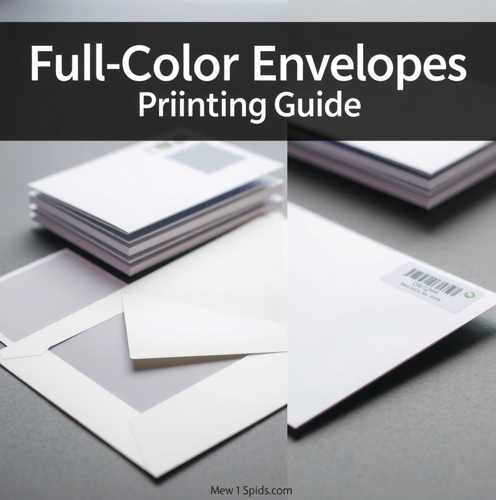 Checklist for Full Color Envelope Printing Guide
