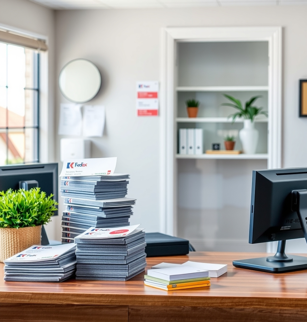 Preparation visual for Fedex Door Hangers Guide