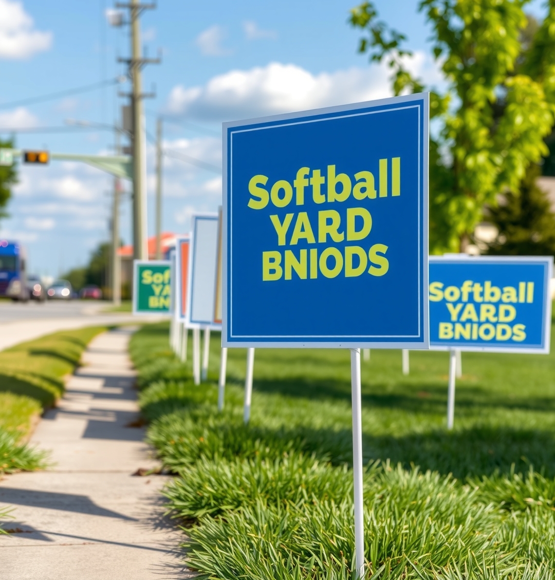 Softball Yard Signs Guide